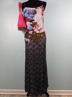 Intimately Free People Backless Boho Maxi Dress Women’s Size Medium